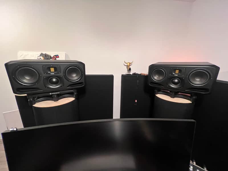 ADAM Audio S3H Active Studio Monitor (Single) 2022 - Present - Black image 1
