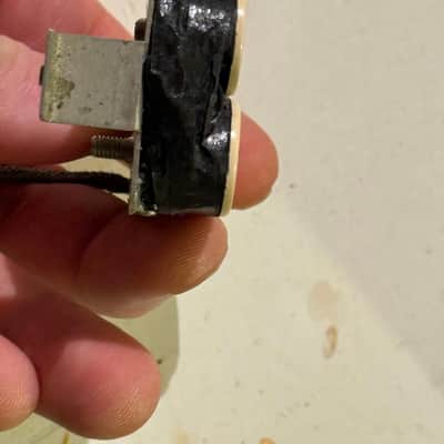 Gibson PAF humbucker pickup 1959 - Double white image 3