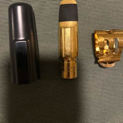 Otto Link OLM-402-8S Super Tone Master Metal Alto Sax Mouthpiece - 8* 2010s - Gold image 6