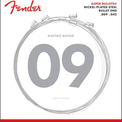 Fender 3250L Super Bullets Electric Guitar Strings Set - LIGHT 9-42 image 7
