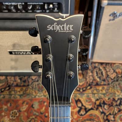 Schecter Solo-II SLS Elite Evil Twin 2022 - Present - Satin Black image 5