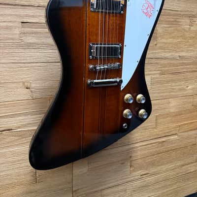 Epiphone Firebird Electric Guitar- 2020 - Vintage Sunburst- 7lbs 11oz w/OHSC image 3