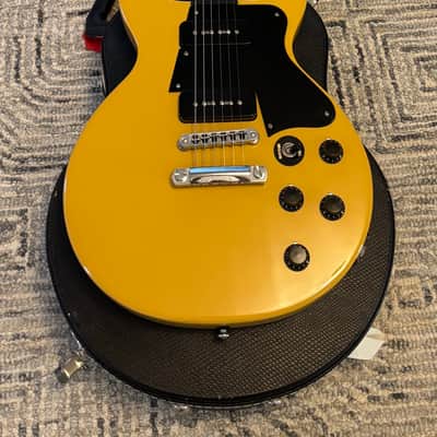 Gibson Les Paul Double Cutaway Special P-90 2011 - Gloss Yellow image 1
