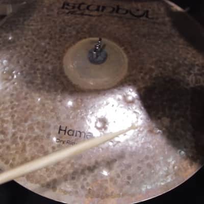 Istanbul Mehmet Cymbals 21" Hamer Dry Ride image 3