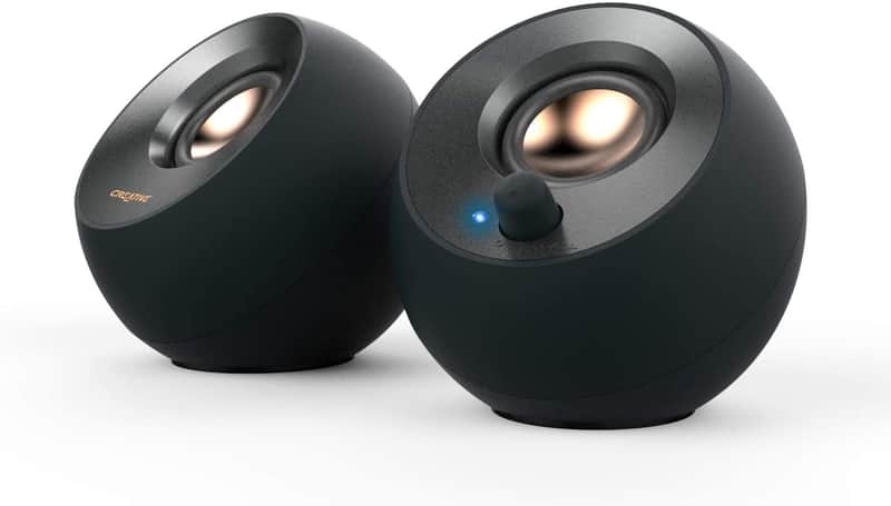 Creative - 51MF1695AA000 - Pebble V2 2.0 Speaker System - 8W RMS - Black image 1