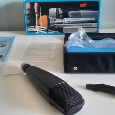 Sennheiser MD 421-U4 Cardioid Dynamic Microphone 1960s - 1990s - Black image 2