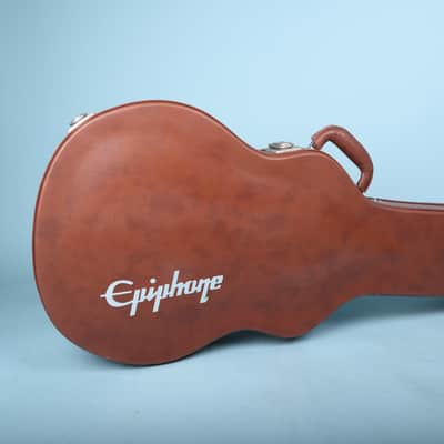 Epiphone Les Paul Hardshell Guitar Case Brown with Pink Interior image 4