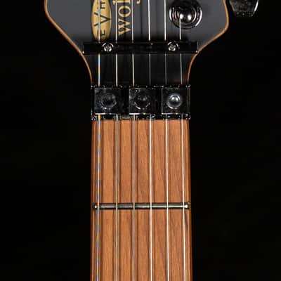 EVH Wolfgang WG Standard Exotic Laurel Burl Baked Maple Fingerboard Natural (975) image 5