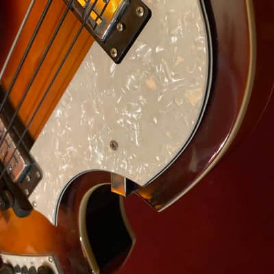 Hofner B-Bass Hi-Series 2017 - Tobacco Burst image 4