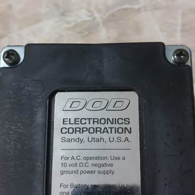 DOD FX-63 DEEP FREEZE [NOS New Old Stock 1st edition] Bass Stereo Analog Chorus 1996 [NOS - New Old Stock] - Airbrush Metallic Blue image 24