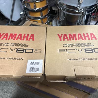 Yamaha PCY80S - Black electronic trigger cymbal image 1
