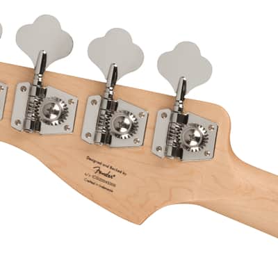 Squier Affinity Series Precision Bass PJ Pack - Maple Fingerboard - Black - Gig Bag - Rumble 15 - 120V image 7