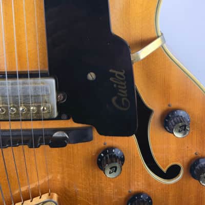 Guild X-500 Stuart 1977 Westerly Era Blonde image 5