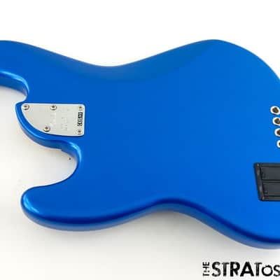 Fender American Ultra II Jazz J Bass LOADED BODY Mini-Toggle S-1 Noble Blue image 3