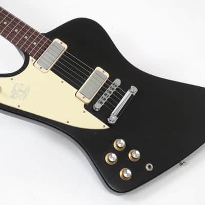 2012 Gibson Firebird 70s Tribute Left Handed - Black Satin Finish - Rare Lefty with Paperwork image 8