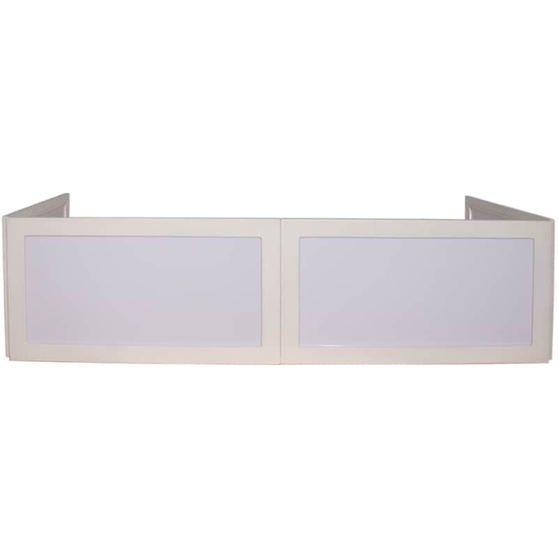 Seismic Audio SA-FAC4 Table Top DJ Façade/Booth w/ 16" Frontboards image 1