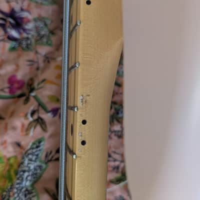 Fender MIJ Junior Collection Jazz Bass 2021 - Present - Satin Shell Pink image 9