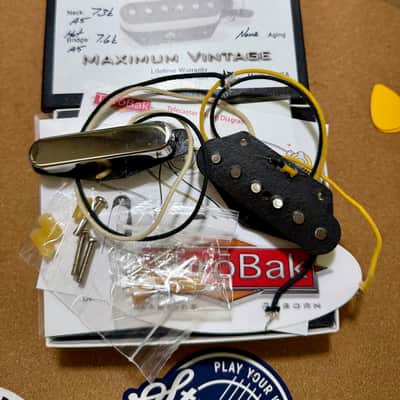ThroBak Pikckups T59 MXV Telecaster Pickup Set Unaged image 1