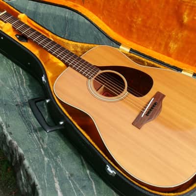 1971 Yamaha FG180 Red Label Nippon Gakki+Rocket Case image 1