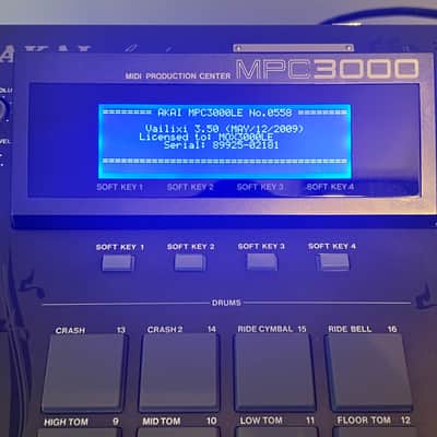 Akai MPC3000LE MIDI Production Center 1999 - 2001 - Black image 4