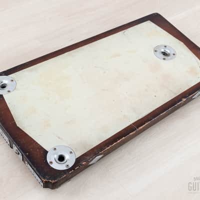 1955 Fender Custom Triple 8 T-8 Vintage Console Lap Steel w/ Tweed Case, Legs image 10