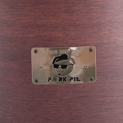 Pork Pie Hip Pig 13'' x 9'' Rack Tom Eastern Mahogany Satin Natural image 4