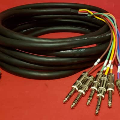 *16 ft!* Hosa "DTP-805" - 8-Channel DB25 to 1/4" TRS Balanced Snake / $84.60 at Sweetwater! 1 of 2 image 1