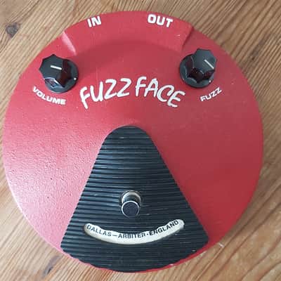 Dallas Arbiter Crest Fuzz Face BC109C Reissue 1986 - 1992 - Red image 1