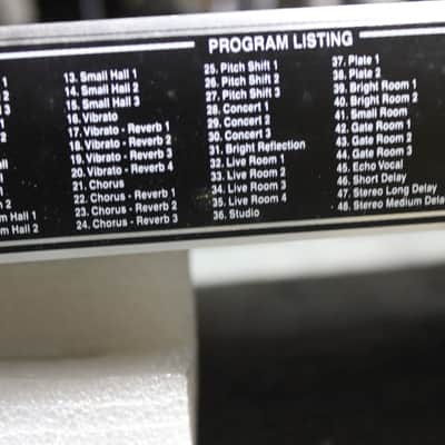 Nady SDR-260 Dual Engine Stereo Reverb and Multi Effect image 6