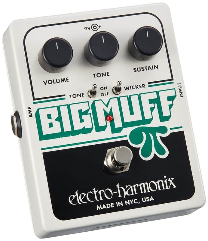 Electro Harmonix Big Muff Pi with Tone Wicker Fuzz Pedal image 1