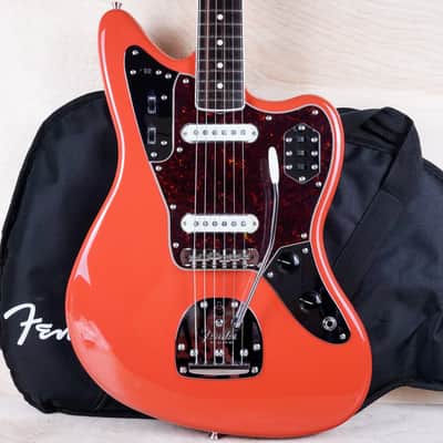 Fender FSR Traditional II '60s Jaguar MIJ 2025 Fiesta Red with Tortoise Guard USA Pure Vintage PUs w/ Bag image 1
