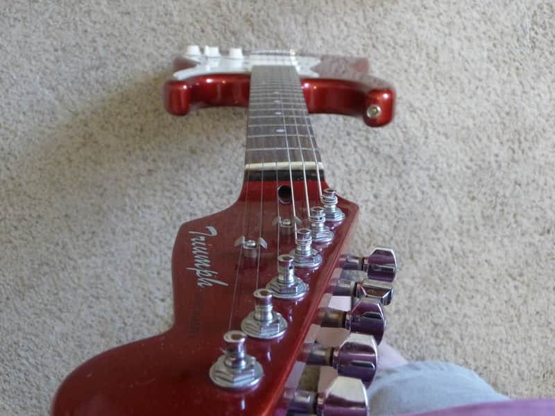 Triumph Sonic Master Strat - 1990's? - Metallic Red - Japan? | Reverb
