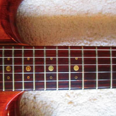 Cort Double Neck Guitar, Late 1970's, Japan, Neck Thru Body, 6 & 12 Necks. Case image 14