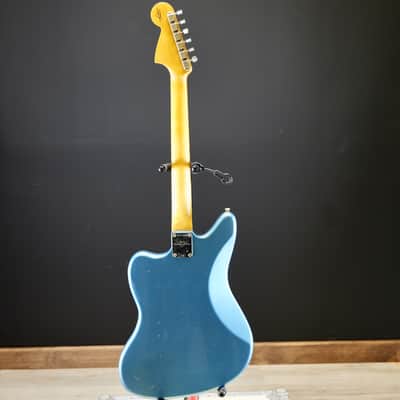 Fender 1964 Jaguar Journeyman Relic 3A Rosewood Fingerboard Faded Aged Lake Placid Blue image 12