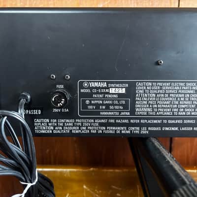 Yamaha CS-5 70's Vintage Analog Monophonic Synth CS series w/ bag image 9