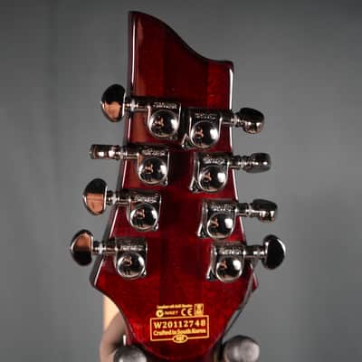 Schecter Hellraiser C-8 FR - Black Cherry (BCH) (1824) image 14