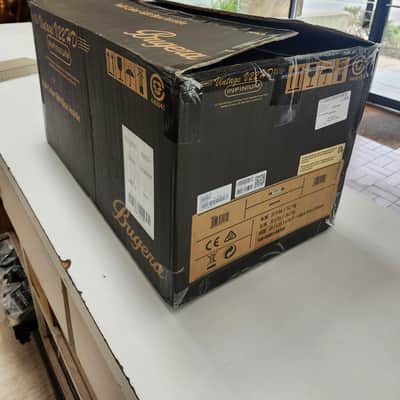 Mint Used Bugera V22HD INFINIUM 22W 2-Channel Tube Amp Head - 2-Tone Black and Cream w/ Original Box image 11