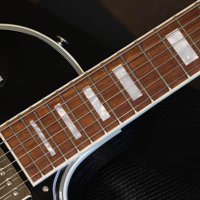 2011 Gibson Les Paul Classic Custom Electric Guitar Black Ebony + OHSC image 9