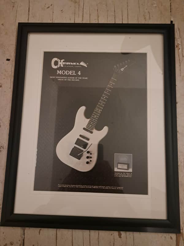 1987 Charvel Model 4 Advertisement image 1