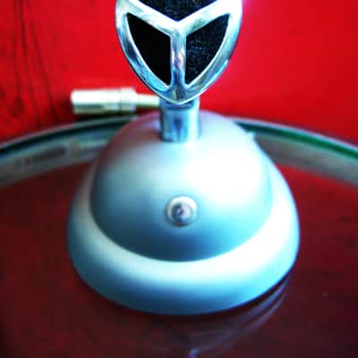 Vintage RARE 1950's Electro Voice 926 crystal / 623 dynamic variant microphone Hi Z w cable and Shure S36 stand image 7