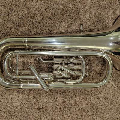 Willson 2950 Euphonium, 4 Valve ~2004 Nickel image 2