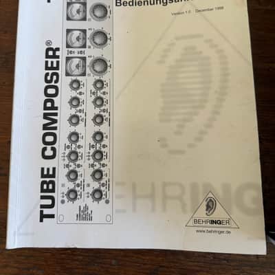 Behringer T1952 Tube Composer 2010s - Silver image 4