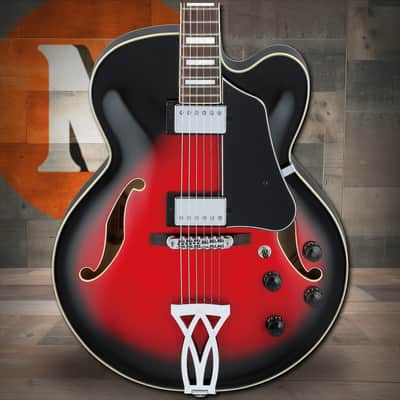 Ibanez AF Artcore 6 String Electric Guitar - Transparent Red Sunburst (AF75TRS) image 1