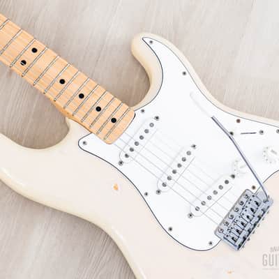 1975 Fender Stratocaster Vintage Electric Guitar Blonde, 100% Original w/ Case image 7