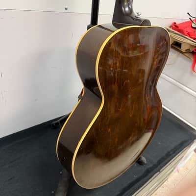 Vintage Gibson 1952 L-48 Hollowbody Archtop Acoustic Electric Guitar with DeArmond Gold Foil Pickup and Lifton Case image 24