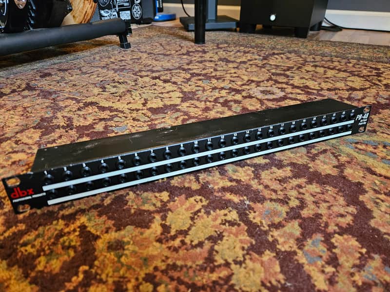 dbx PB48 48-Point TRS Patchbay 2010s - Black