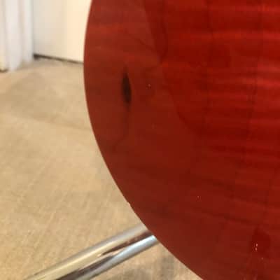Hamer Californian Elite Flamed Maple 1992 - Salmon Blush Transparent image 19