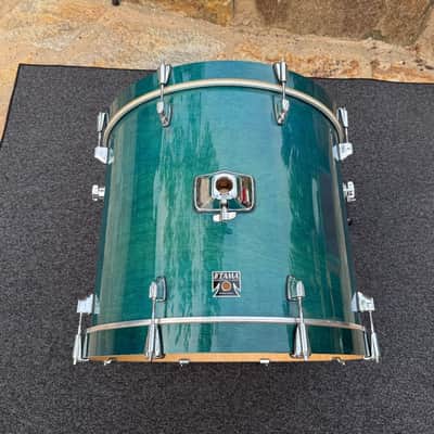 Tama Superstar Classic Aqua 22x18 Bass Drum - Maple Shell image 7