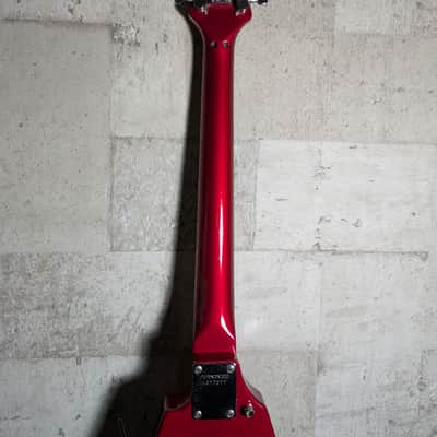 Fernandes BSV Flying V The Function 80's Metallic Red image 11