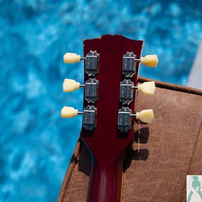 1989 Gibson ‘59 Les Paul Pre-Historic Flametop Reissue - '57 Classic PAF's! - AAAA Killer Top! Heritage Cherry Sunburst - Yamano Export w OHSC & Pro Set Up! (Perfect Frets/Action/Intonation) image 6